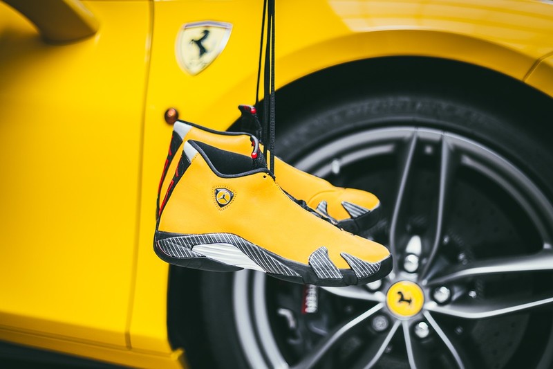 Jordan retro 14 hot sale se yellow ferrari